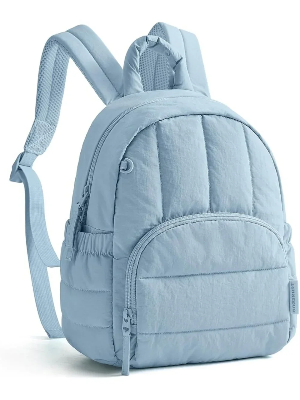 Lightweight Quilted Mini Backpack Purse, Water-Resistant Daypack with Anti-Theft